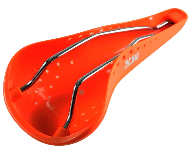MX Retro BMX Saddle Orange-5